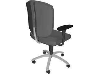 Chair Tria Secretary 3D Model