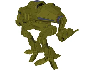 Cougar Battletech 3D Model