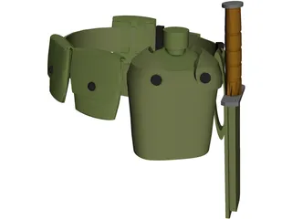 Web Gear 3D Model