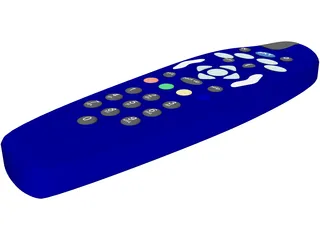 Remote Control 3D Model