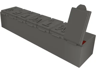 Pill Box 3D Model