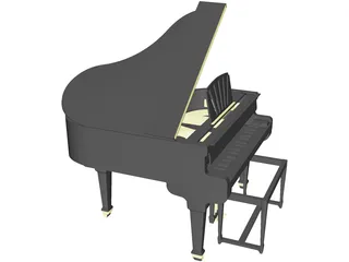 Piano 3D Model