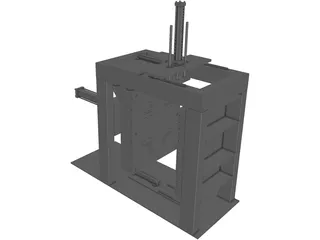 Mold Press 3D Model