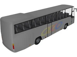 Volvo Bus 3D Model