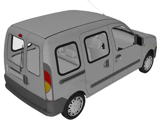 Renault Kangoo Combi 3D Model