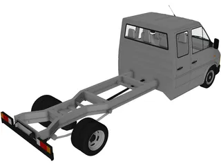 Volkswagen LT Double Cabin 3D Model