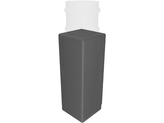 Office Water Cooler 3D Model