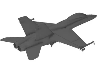 F/A-18C Super Hornet 3D Model
