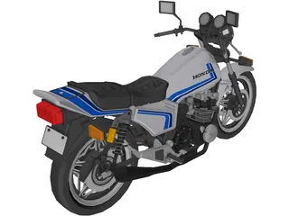 Honda CBR750 3D Model