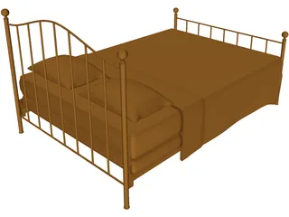 Bed Iron 3D Model