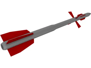 Missile AA10 Alamo 3D Model