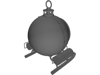 Bathyscaphe 3D Model