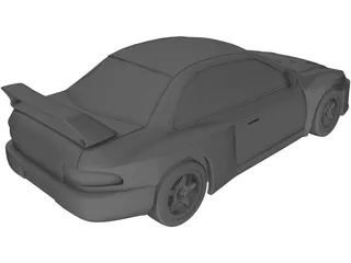 Subaru Impreza WRX (2000) 3D Model