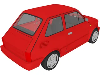 Fiat Maluch 3D Model