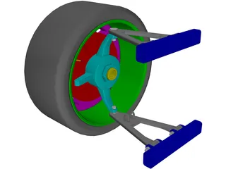 Wheel 3D Model