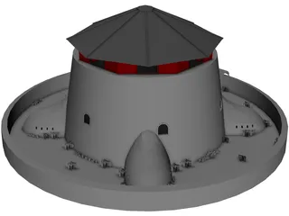 Murney Tower 3D Model