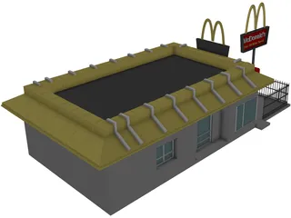 McDonalds 3D Model