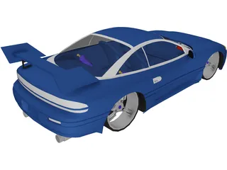 Mitsubishi 3000GT [Tuned] 3D Model