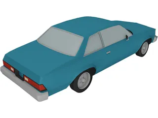 Chevrolet Malibu (1978) 3D Model