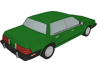 Pontiac 6000 (1984) 3D Model