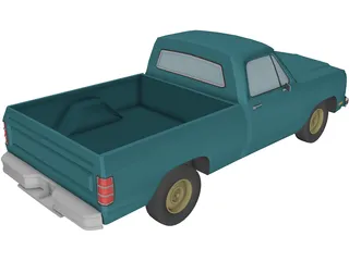 Dodge Ram (1984) 3D Model