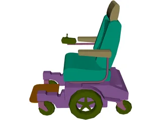 Pronto Wheelchair 3D Model
