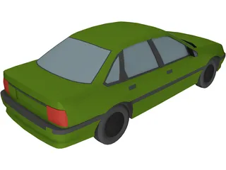 Opel Vectra (1990) 3D Model