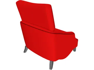 Chair Lounge Princeton 3D Model