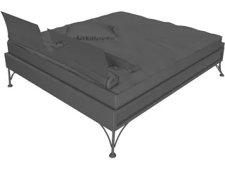 Bed 3D Model