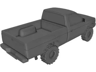 Nissan Pickup (1996) 3D Model