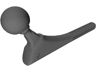 Hip Prosthesis 3D Model