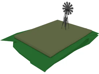 Windmill 3D Model