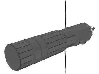 Satellite Zenith 3D Model