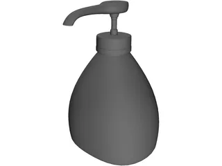 Liquid Soap Dispenser 3D Model