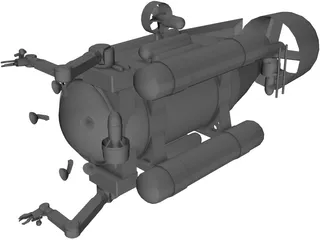 Submersible 3D Model