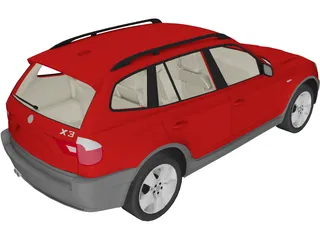 BMW X3 3D Model