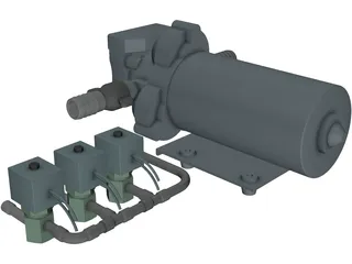 AC&R Circ Pump and TXVs 3D Model