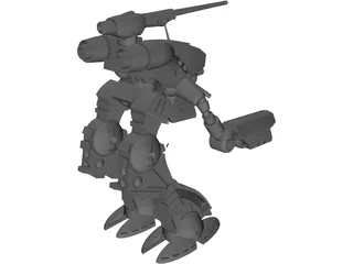 Battletech Marauder 3D Model