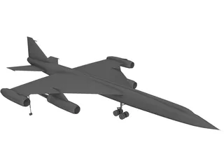 Myasishchev M-50 Bounder 3D Model