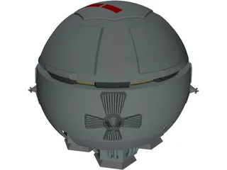 2001 Aries Lander 3D Model