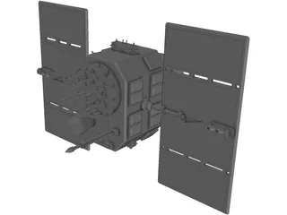 Navstar Satellite 3D Model