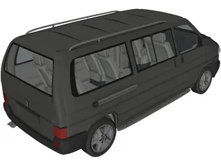 Volkswagen Transporter T4 3D Model