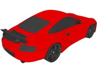 Porsche 911 996 GT3 3D Model