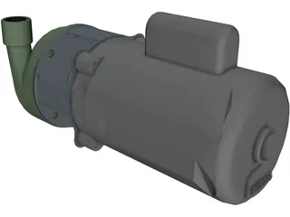 Electric Pump 3D Model