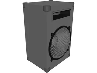 Speaker DJ 3D Model