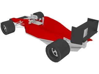 Race Car 3D Model