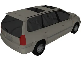 Mitsubishi Chariot Grandis (1997) 3D Model