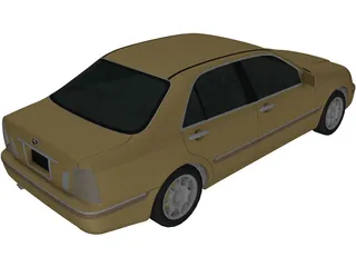 Toyota Progres (2001) 3D Model