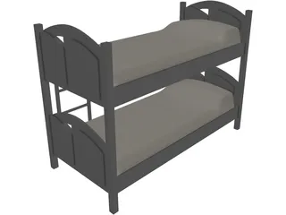 Bed 3D Model