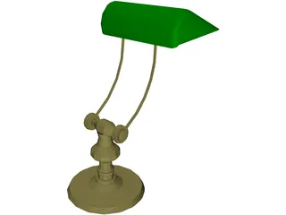 Desk Lamp 3D Model